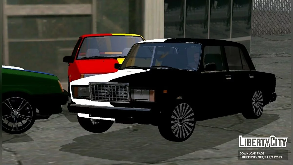 ВАЗ 2107 (solo DFF) / GTA San Andreas (iOS, Android)