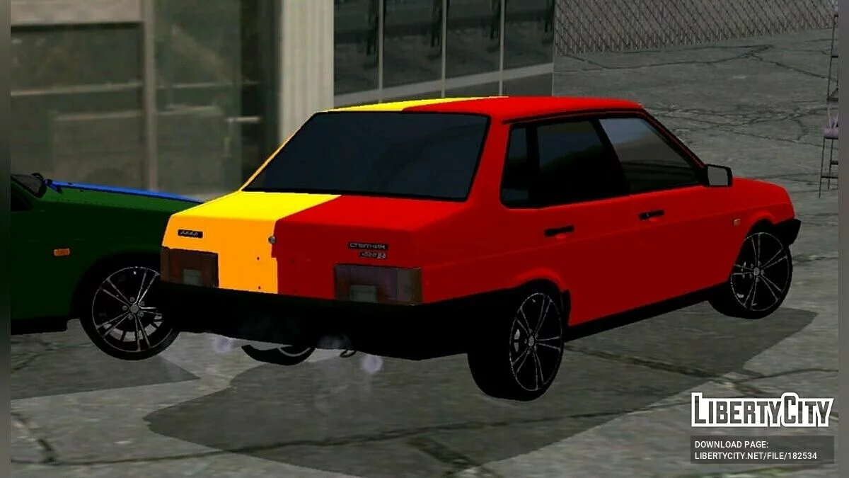 VAZ 21099 (DFF فقط) / GTA سان أندرياس (iOS، أندرويد)
