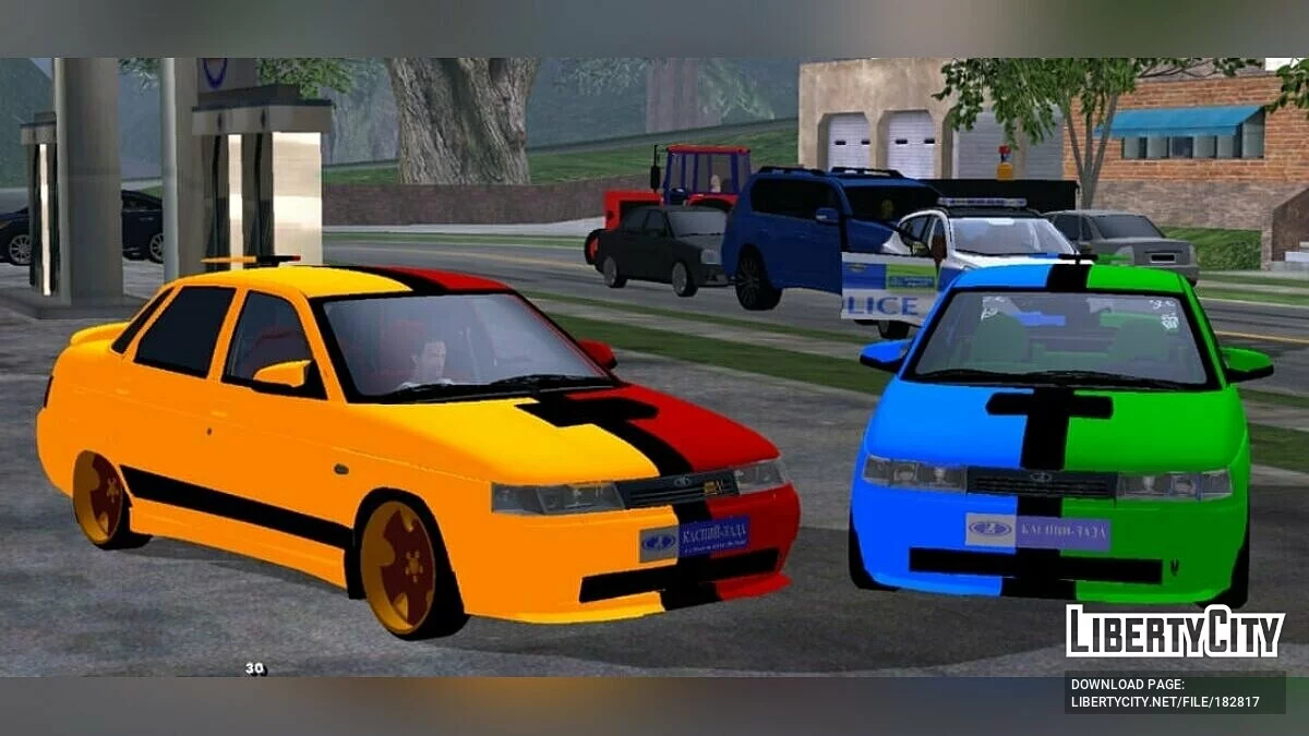 ВАЗ 2110 (тільки DFF) / GTA San Andreas (iOS, Android)