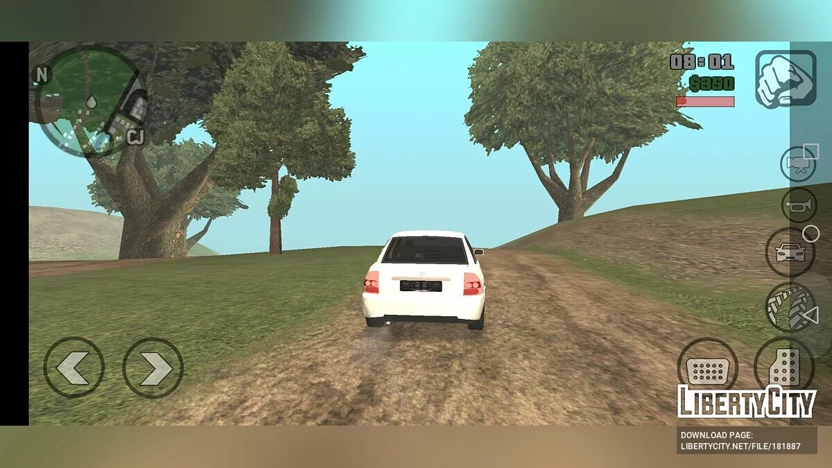 Lada 2170 Priora / GTA San Andreas (iOS, Android)