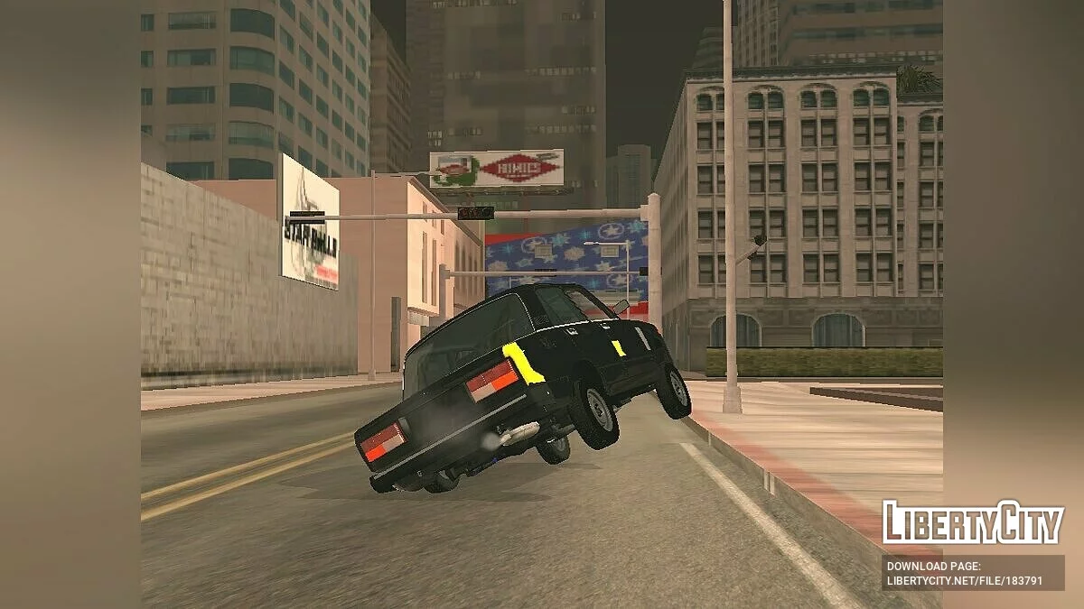 VAZ 2107 Zloy Style / GTA San Andreas (iOS, Android)