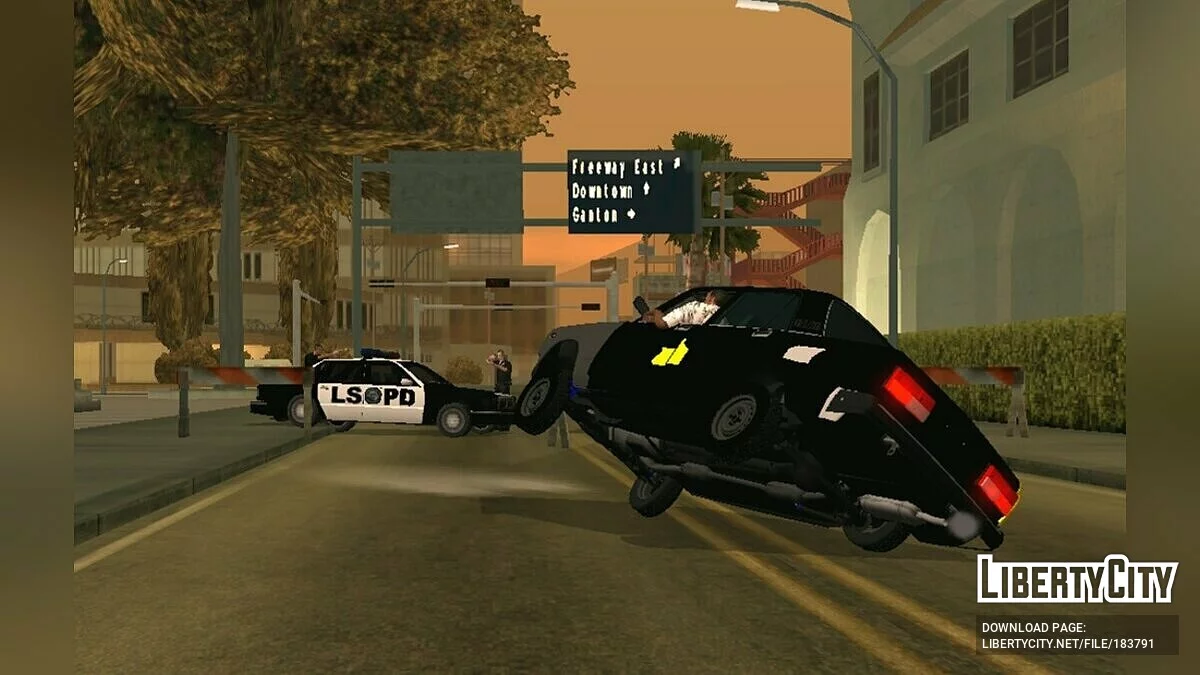 VAZ 2107 Zloy Style / GTA San Andreas (iOS, Android)