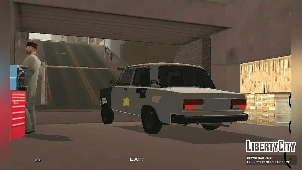 VAZ 2107 Zloy Style / GTA San Andreas (iOS, Android)