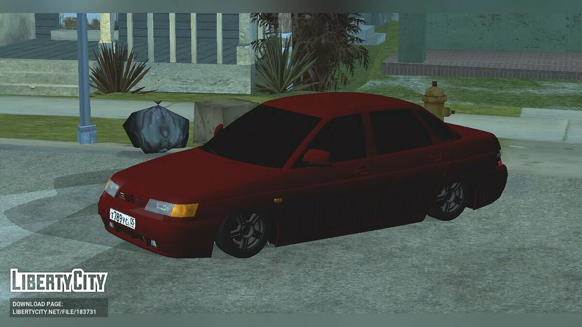 VAZ 2110 (DFF only) / GTA San Andreas (iOS, Android)