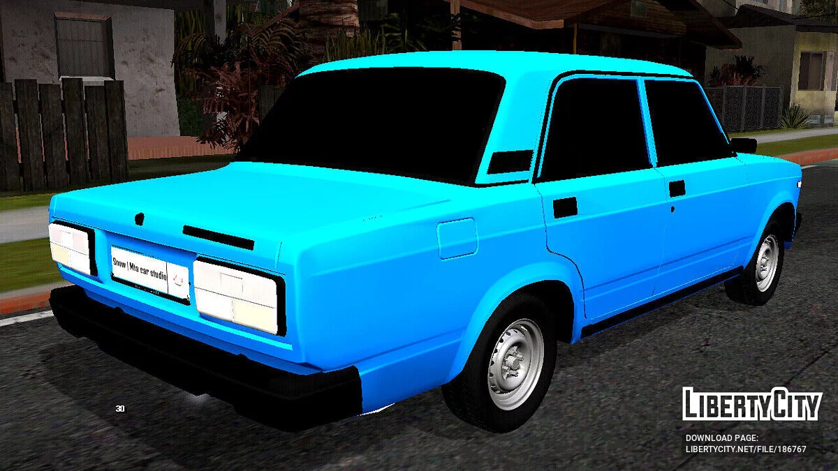 VAZ 2107 (solo DFF) / GTA San Andreas (iOS, Android)