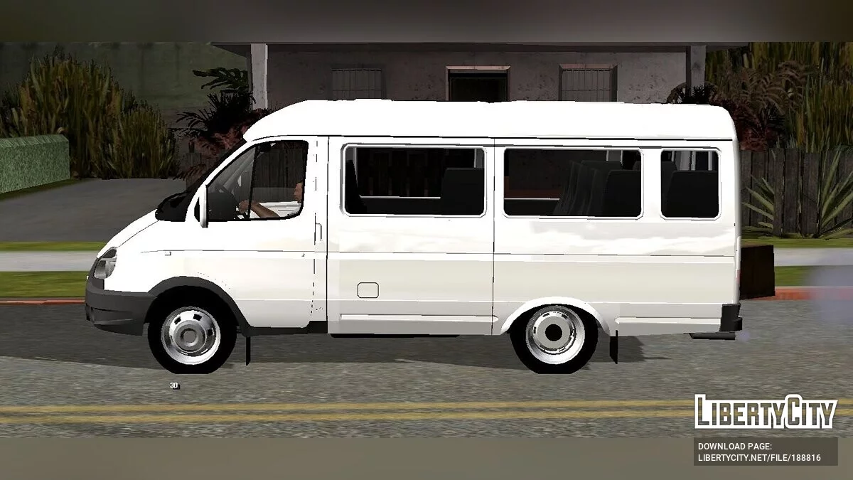 ГАЗель 2705 (тільки DFF) / GTA San Andreas (iOS, Android)