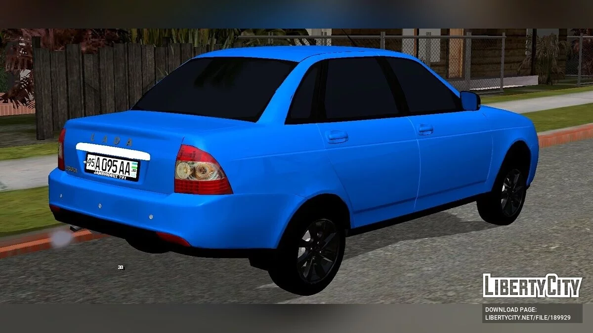 Lada 2170 Priora Oпер / GTA San Andreas (iOS, Android)
