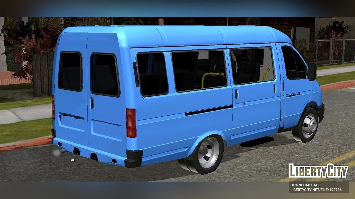 Gazel Bus (apenas DFF) / GTA San Andreas (iOS, Android)