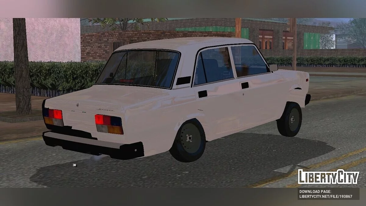 Vaz 2107 Avara Style / GTA San Andreas (iOS, Android)