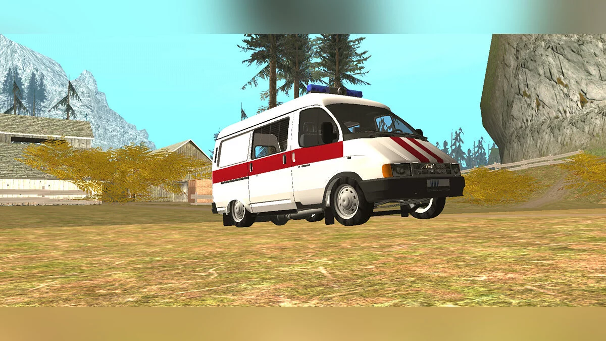 GAZ Sobol "Ambulance" (DFF only) / GTA San Andreas (iOS, Android)
