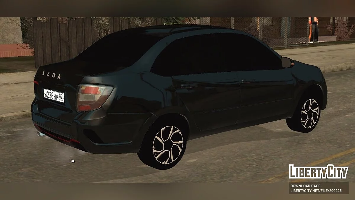 Lada Granta Sport (Only DFF) / GTA San Andreas (iOS, Android)