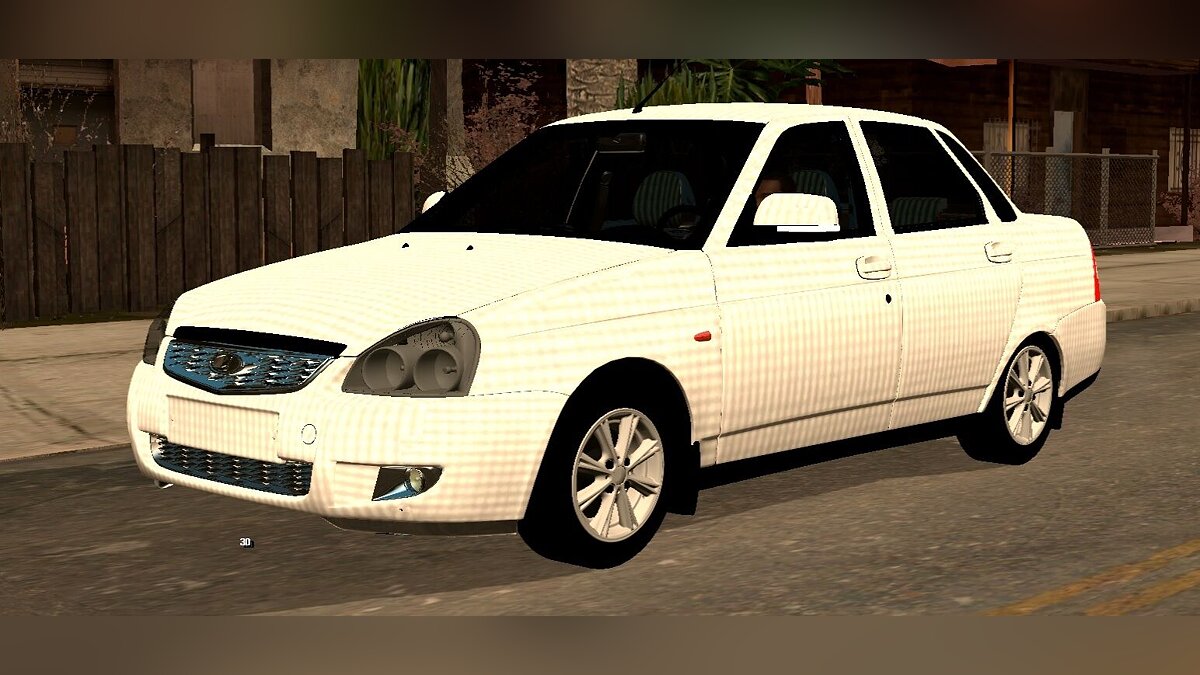 Download Lada Priora (Only DFF) For GTA San Andreas (IOS, Android)