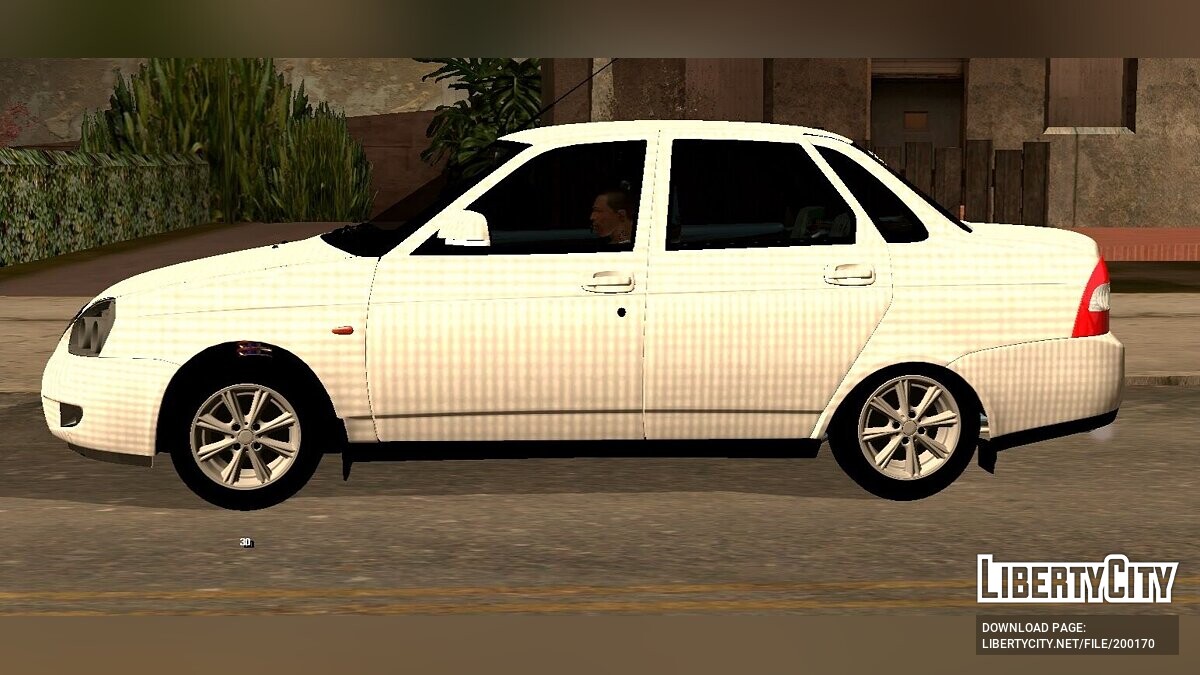 Download Lada Priora (Only DFF) For GTA San Andreas (IOS, Android)