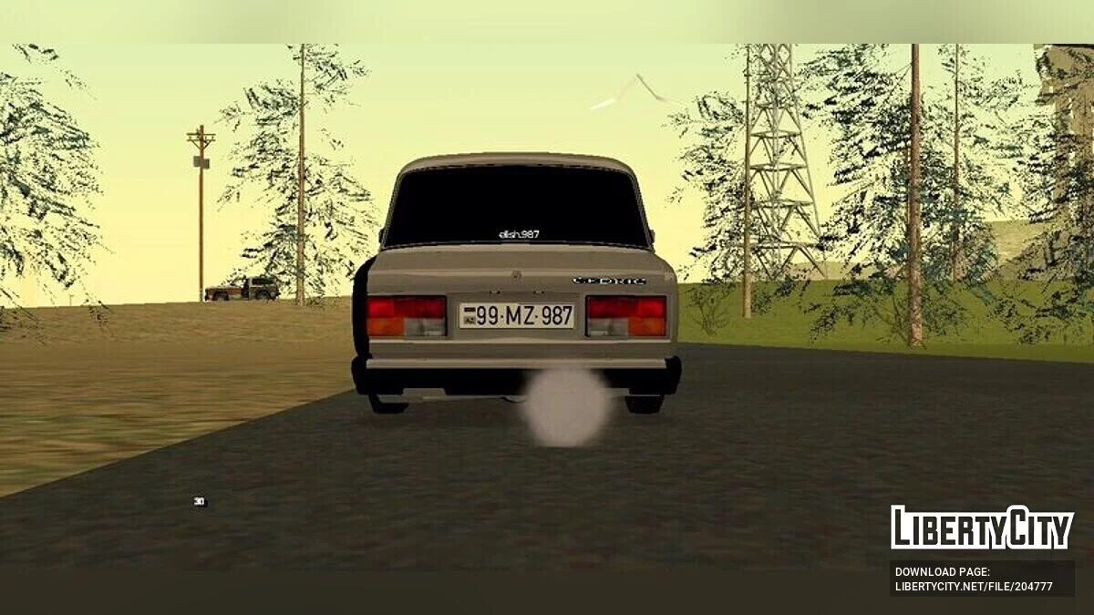 VAZ 2107 / GTA سان أندرياس (iOS، أندرويد)