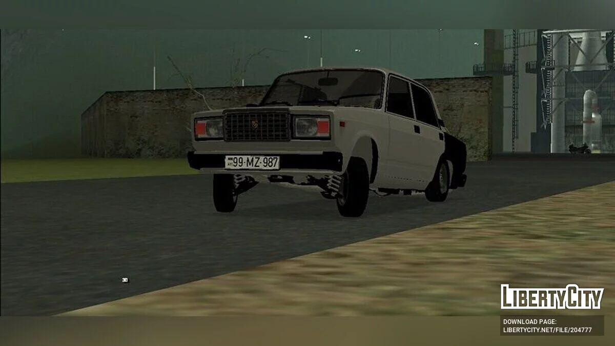 VAZ 2107 / GTA سان أندرياس (iOS، أندرويد)