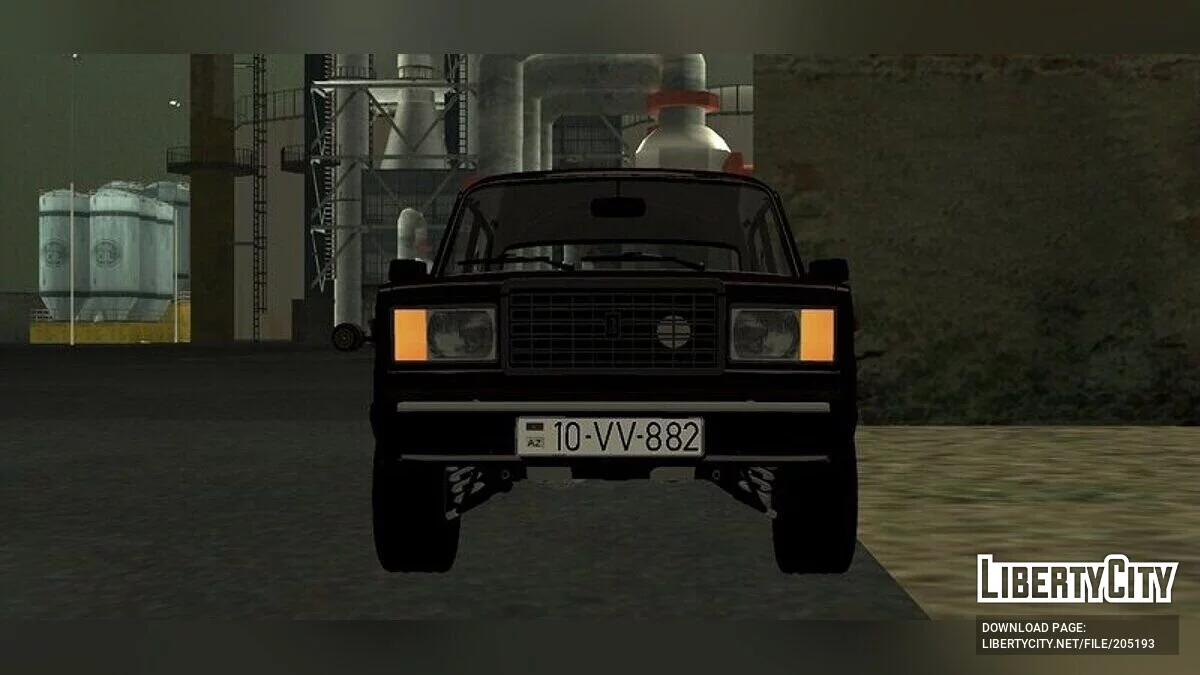 VAZ 2107 AzeLow / GTA San Andreas (iOS, Android)