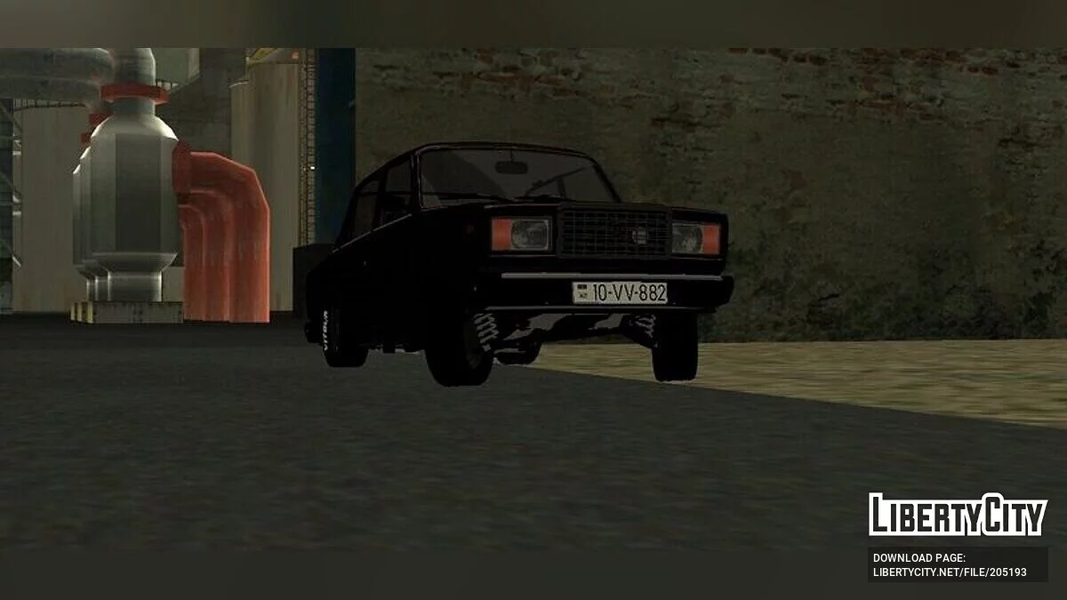 VAZ 2107 AzeLow / GTA San Andreas (iOS, Android)