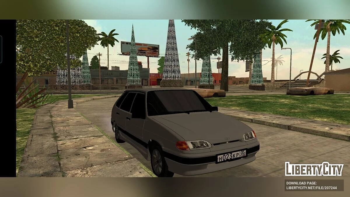Lada ( vaz 2114 ) / GTA San Andreas (iOS, Android)