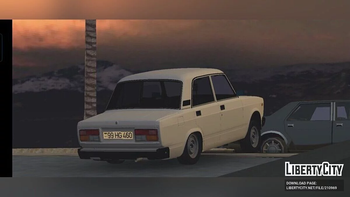 VAZ 2107 Estilo Fd / GTA San Andreas (iOS, Android)