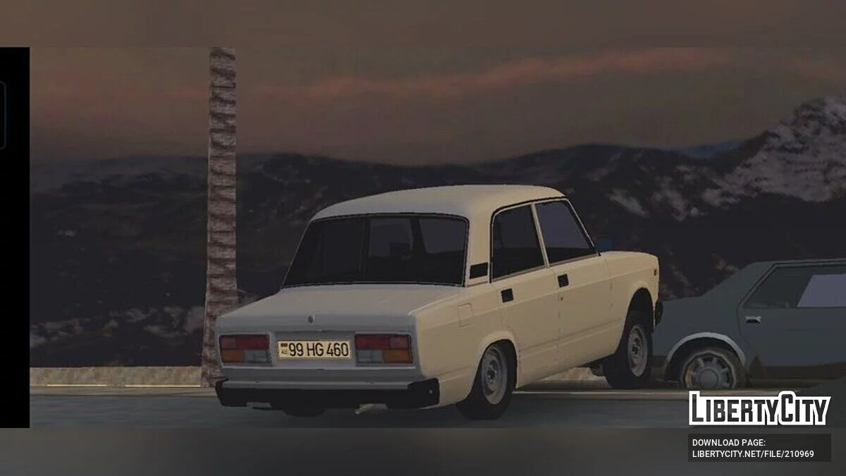 VAZ 2107 Estilo Fd / GTA San Andreas (iOS, Android)