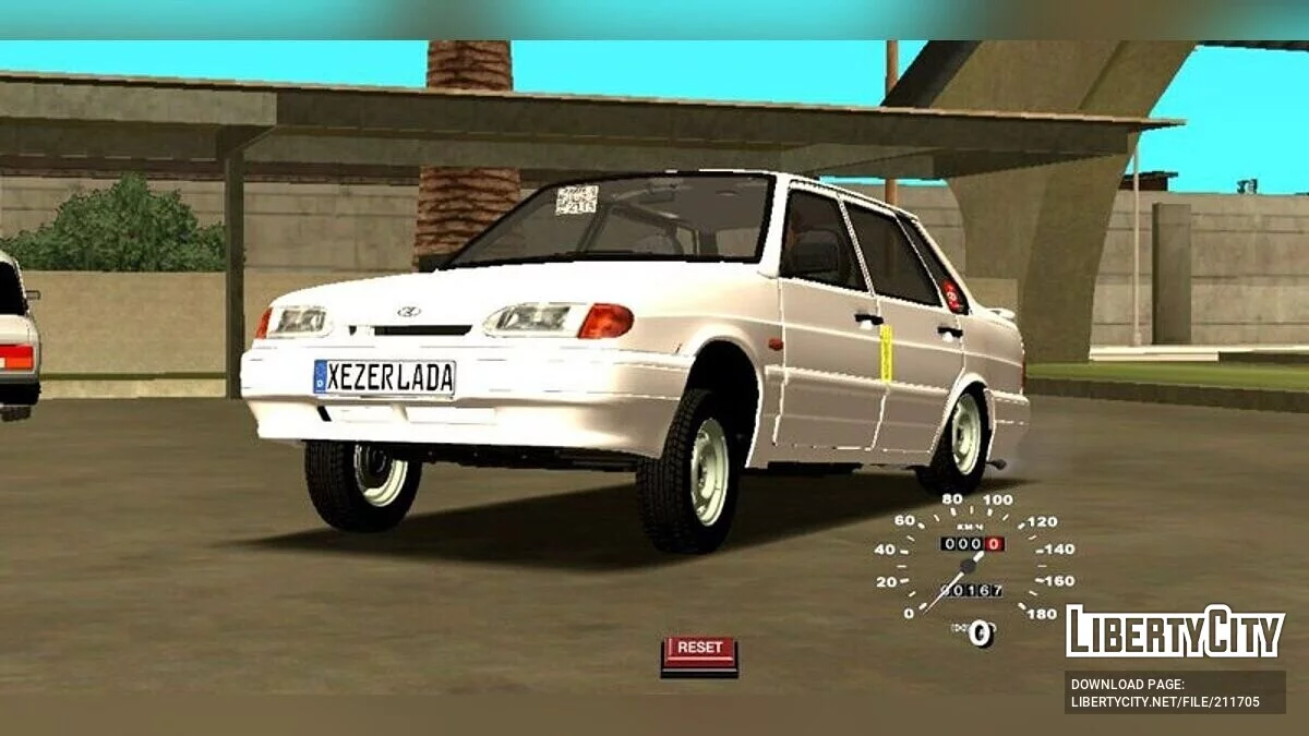 Lada Samara 2115 Stok / GTA San Andreas (iOS, Android)