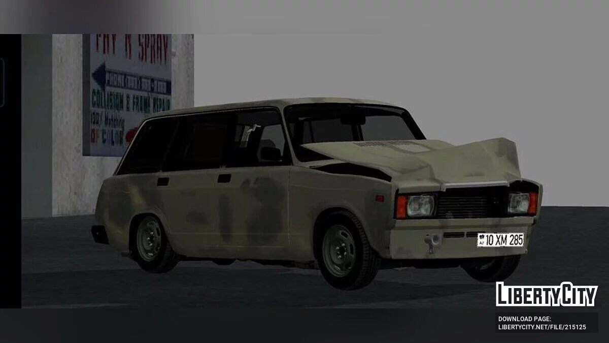 Vaz 2104 Avtosh Style Azelow / GTA San Andreas (iOS, Android)