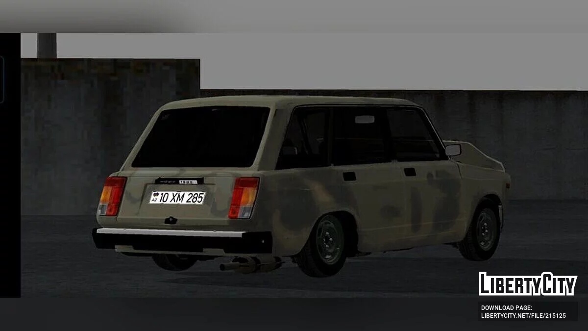 Vaz 2104 Avtosh Style Azelow / GTA San Andreas (iOS, Android)