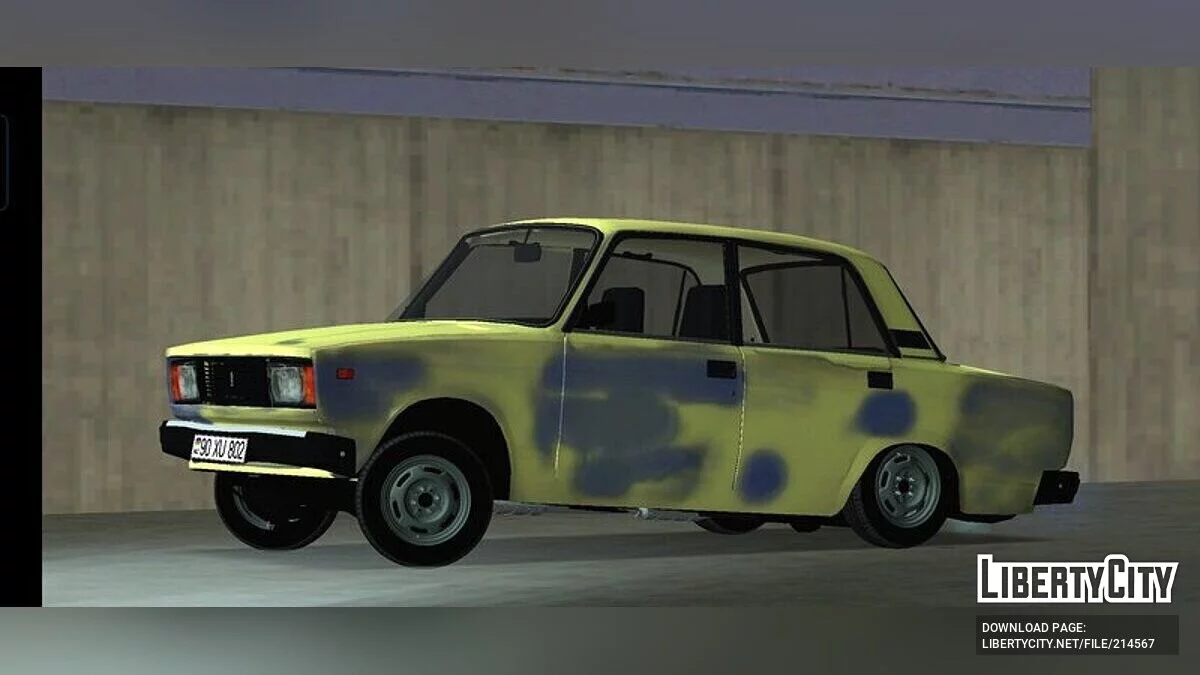 ВАЗ 2105 Avtosh Style Azelow / GTA سان أندرياس (iOS، أندرويد)
