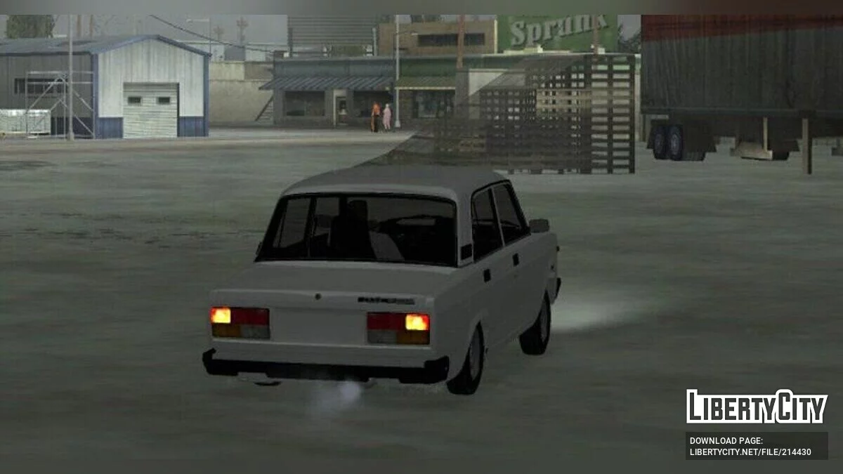 VAZ İsmayiloff_020 OLD 2107 / GTA سان أندرياس (iOS، أندرويد)