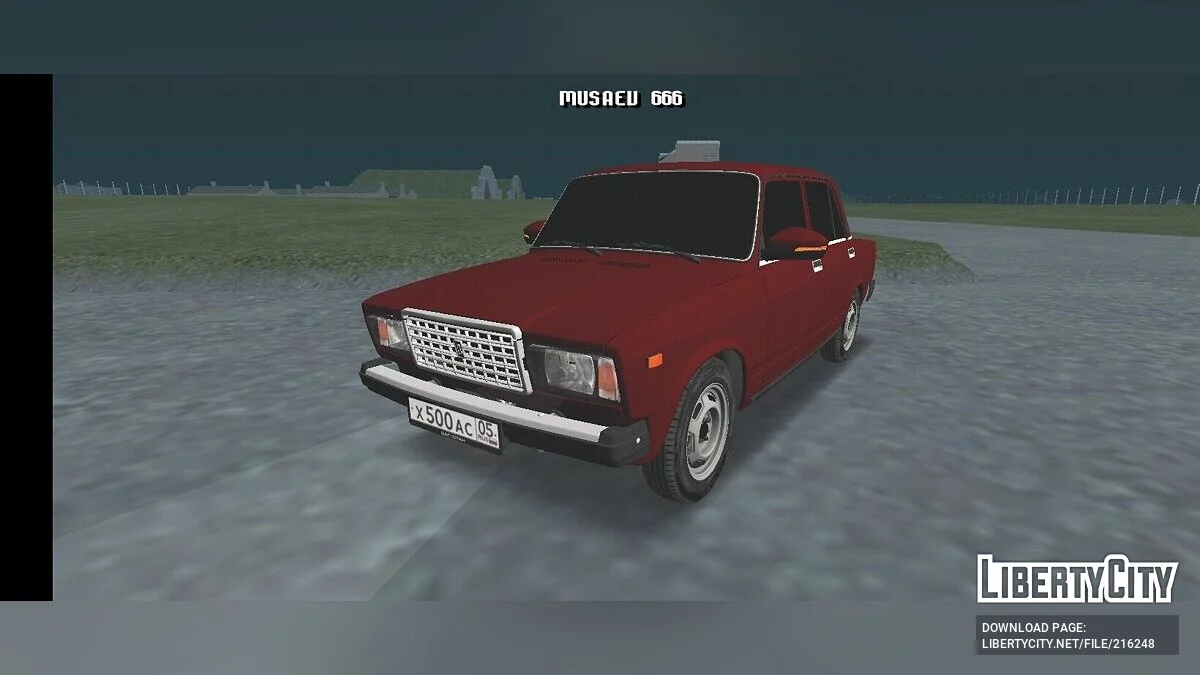 VAZ 2107 / GTA San Andreas (iOS, Android)