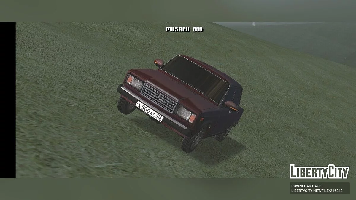 VAZ 2107 / GTA San Andreas (iOS, Android)