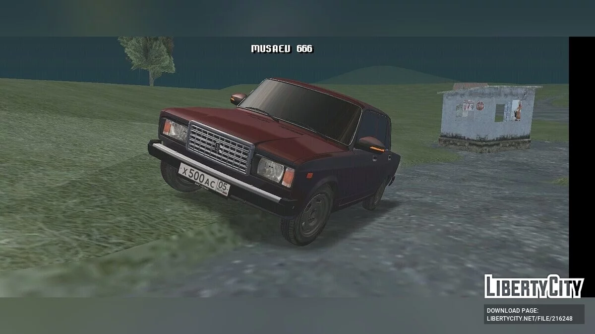VAZ 2107 / GTA San Andreas (iOS, Android)