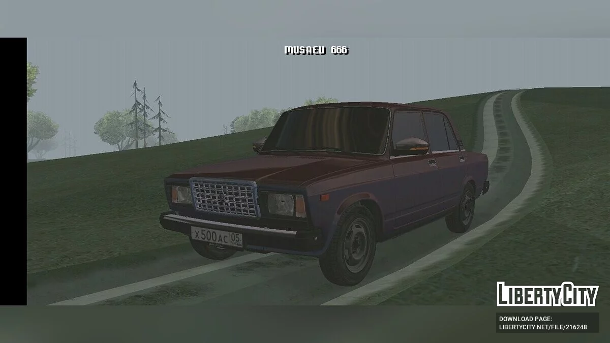 VAZ 2107 / GTA San Andreas (iOS, Android)