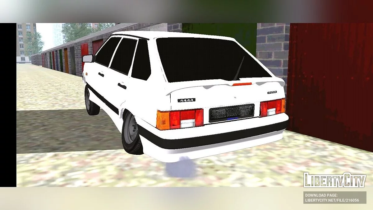 VAZ 2114 AZELOW / GTA San Andreas (iOS, Android)