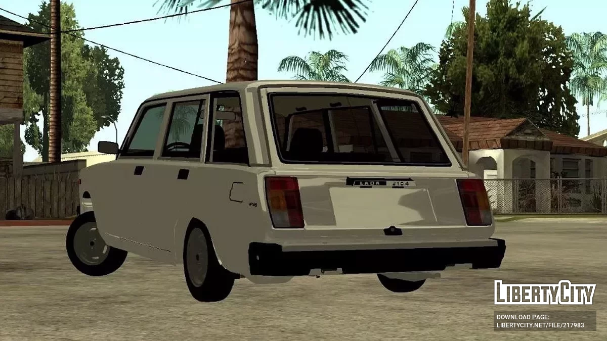 ВАЗ 2104 у стилі Азелоу / GTA San Andreas (iOS, Android)
