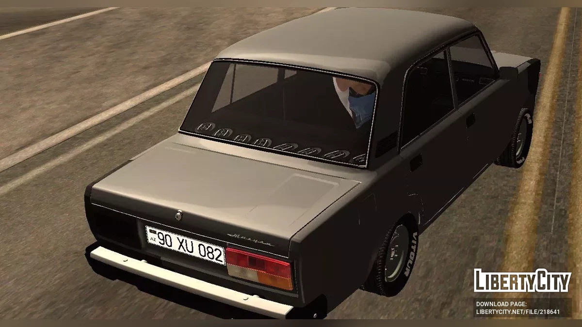 WAZ 2107 Azelow Style / GTA San Andreas (iOS, Android)