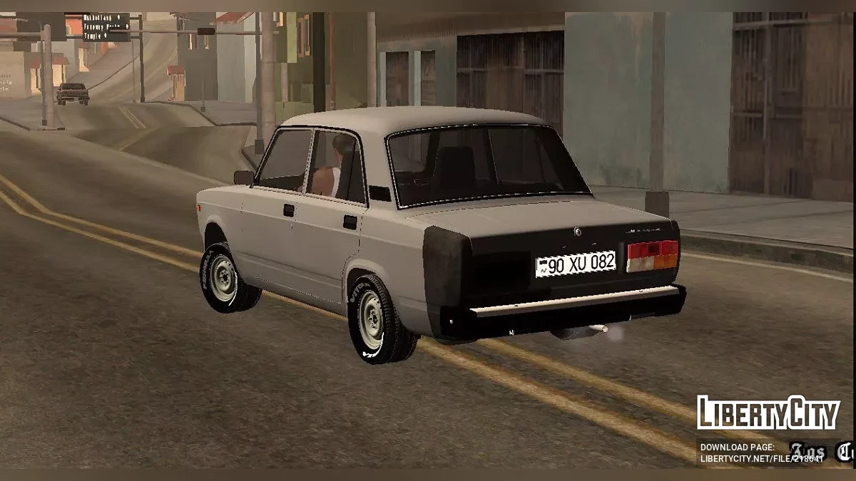 WAZ 2107 Azelow Style / GTA San Andreas (iOS, Android)