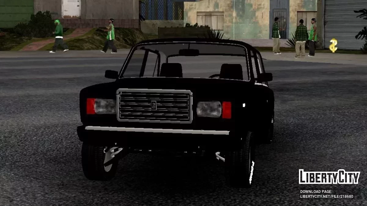 VAZ 2107 Azelow Style / GTA San Andreas (iOS, Android)