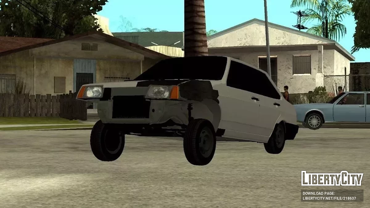 WAZ 21099 Azelow Style / GTA San Andreas (iOS, Android)