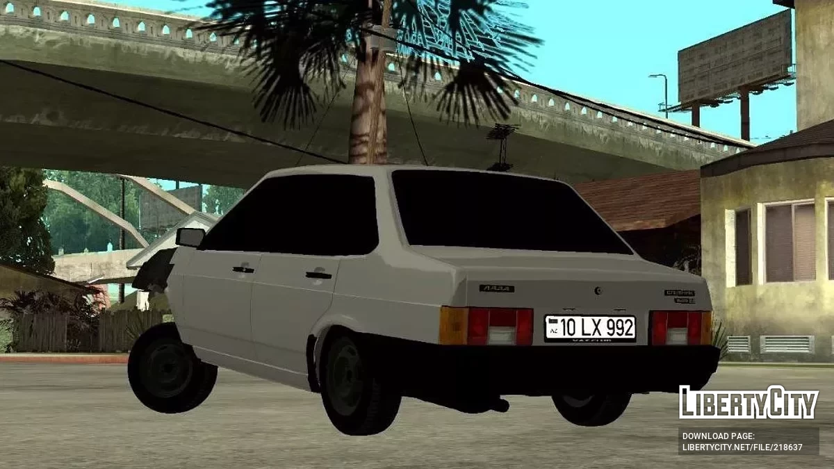 WAZ 21099 Azelow Style / GTA San Andreas (iOS, Android)