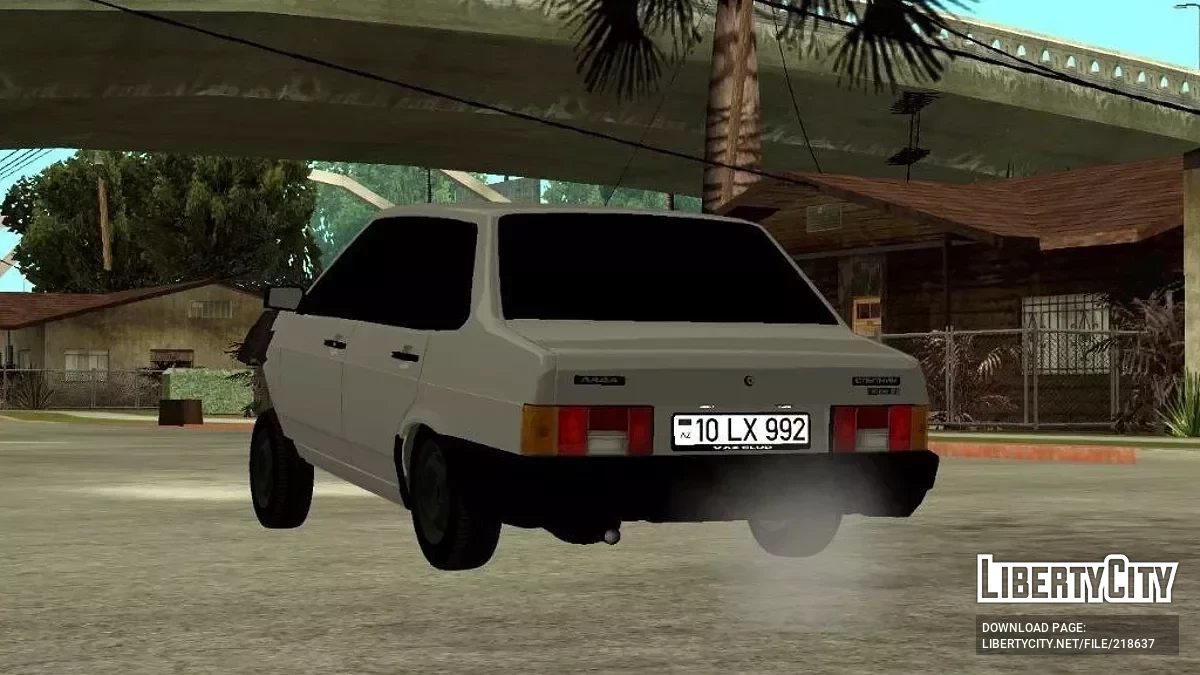 WAZ 21099 Azelow Style / GTA San Andreas (iOS, Android)