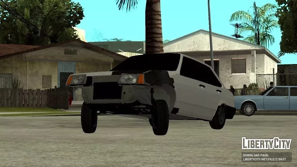 WAZ 21099 Azelow Style / GTA San Andreas (iOS, Android)