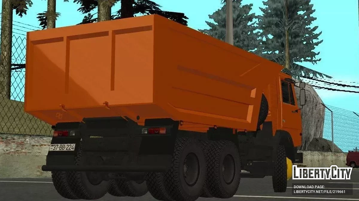 KamAZ-54112 / GTA San Andreas (iOS, Android)