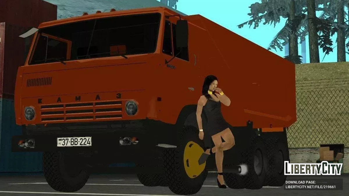 KamAZ-54112 / GTA San Andreas (iOS, Android)