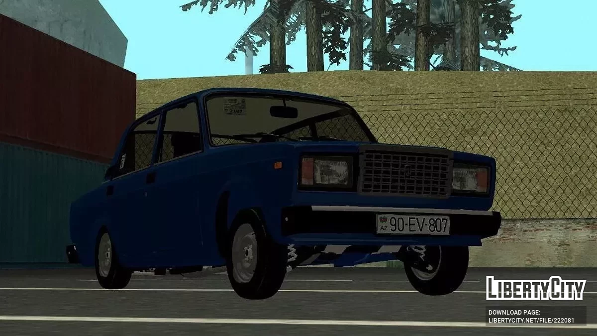 ВАЗ 2107 Автош / GTA سان أندرياس (iOS، أندرويد)