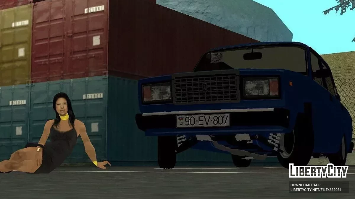 ВАЗ 2107 Автош / GTA سان أندرياس (iOS، أندرويد)