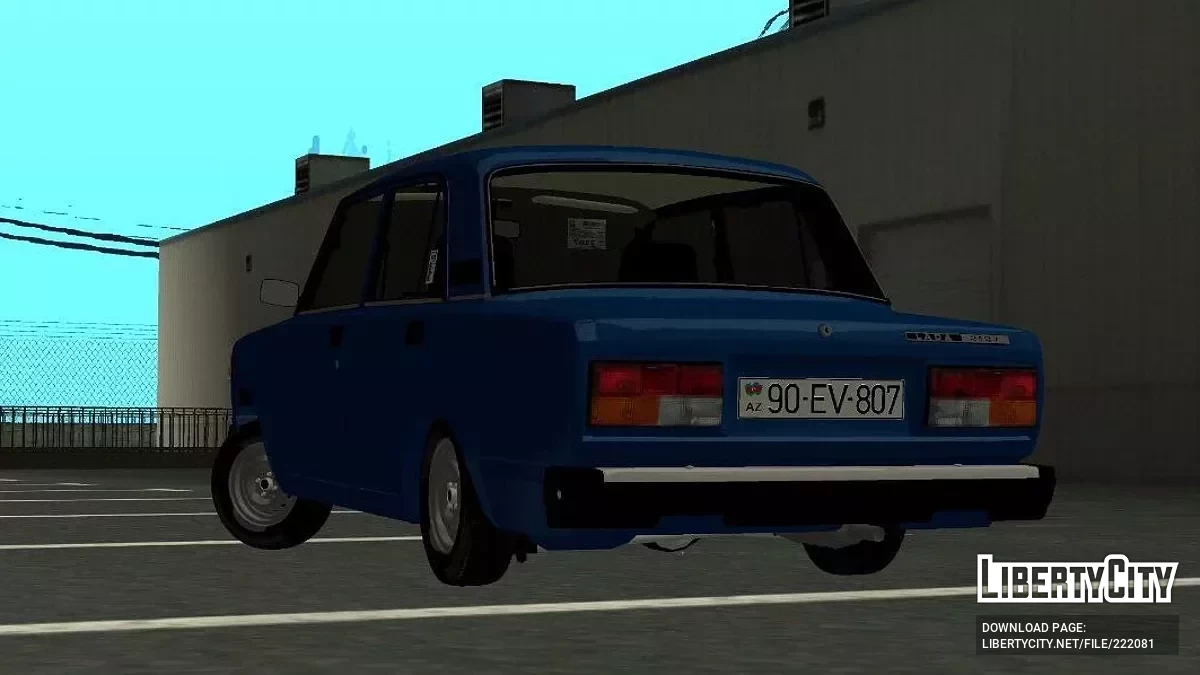 ВАЗ 2107 Автош / GTA سان أندرياس (iOS، أندرويد)