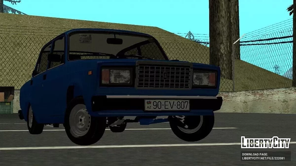 ВАЗ 2107 Автош / GTA سان أندرياس (iOS، أندرويد)