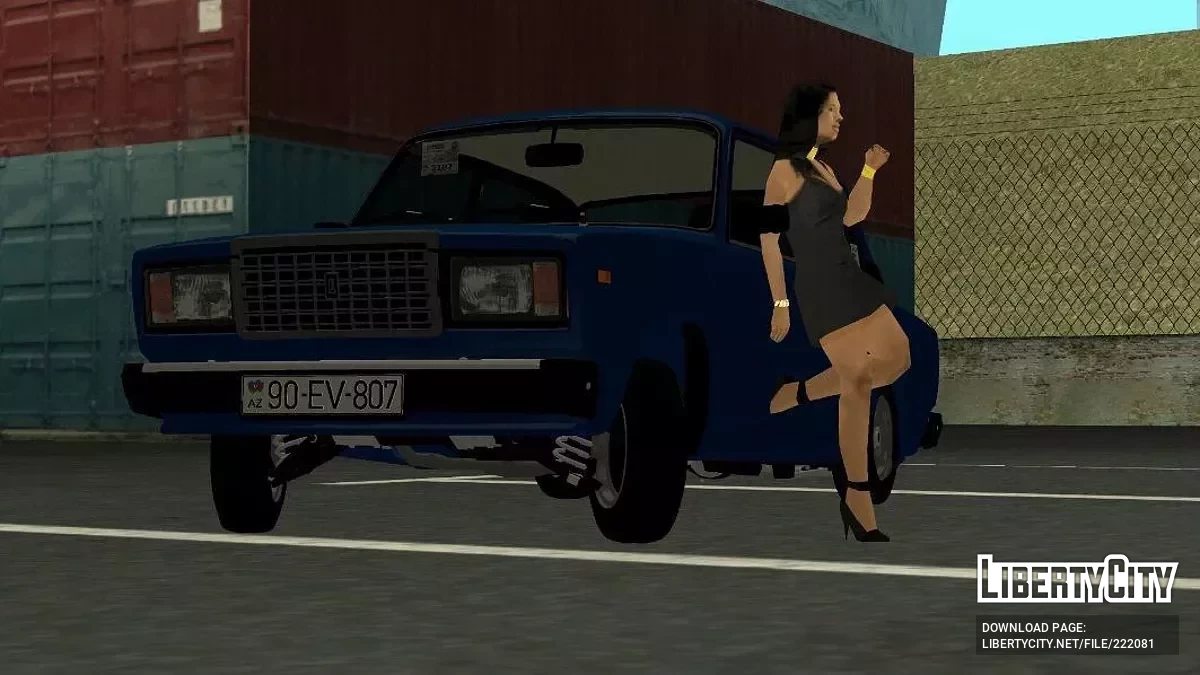 ВАЗ 2107 Автош / GTA سان أندرياس (iOS، أندرويد)