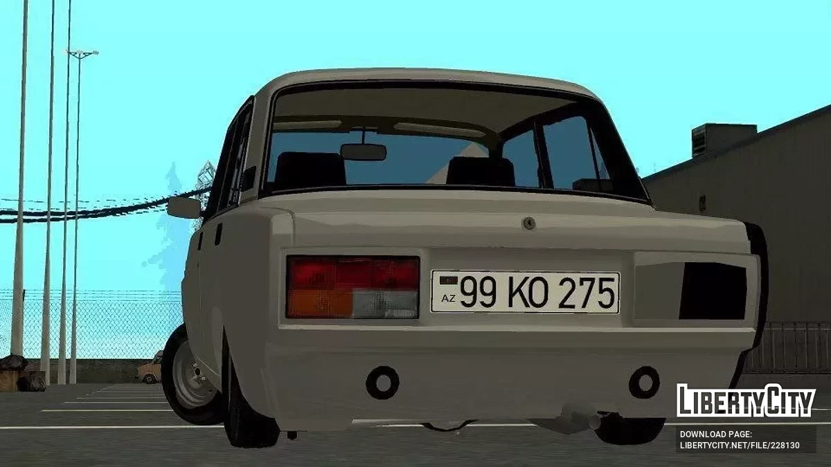 VAZ 2107 AZE / GTA San Andreas (iOS, Android)